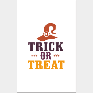 trick or treat Posters and Art